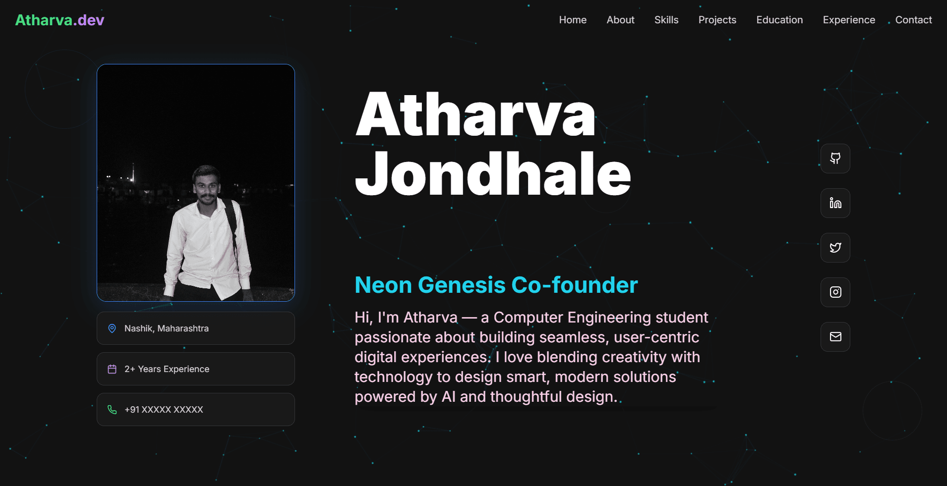 Atharva's Portfolio
